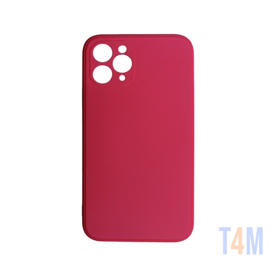 Soft Silicon Case for Apple iPhone 11 Pro Red